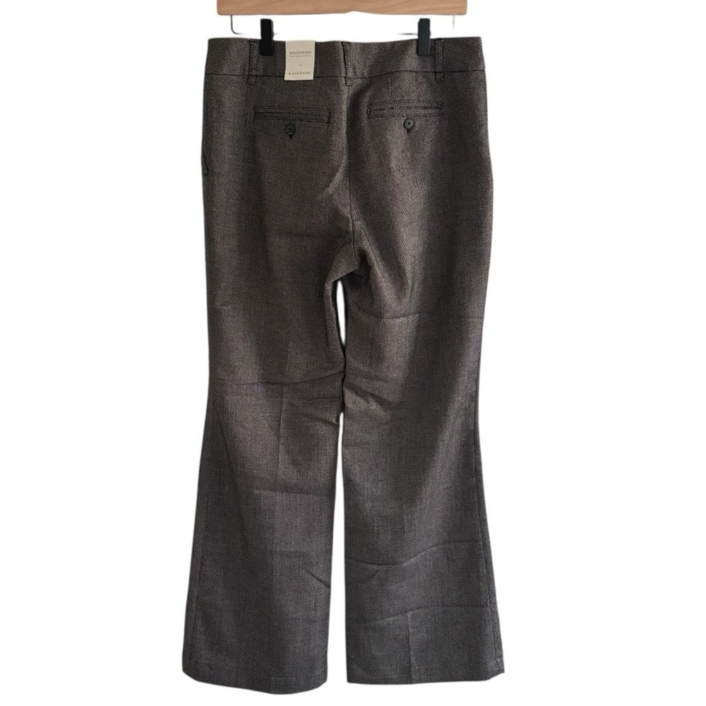 Madison Career Trouser Pants Size 8 Straight Leg Office Workwear Classic NWT - Picture 7 of 16